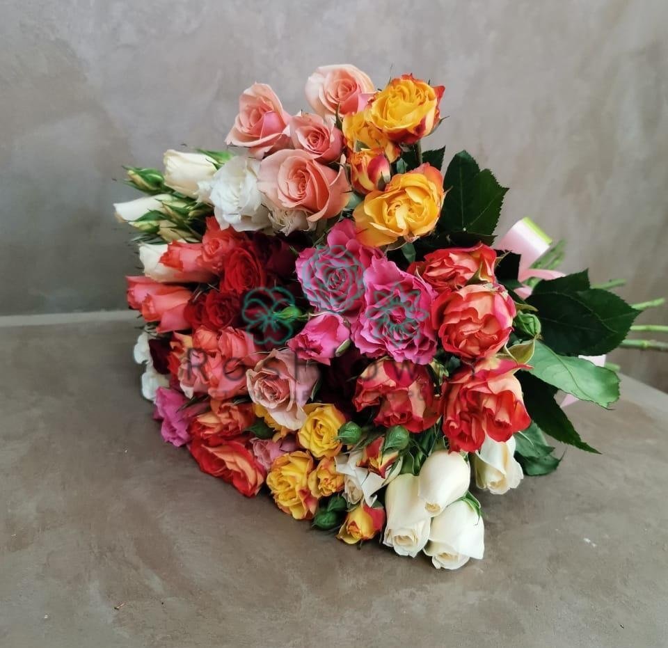 Букет цветов из: Розы в Соболево