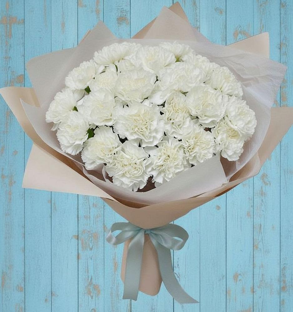 Букет цветов из: Гвоздики в Соболево