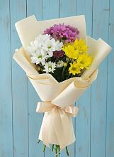 Букет цветов из:  Хризантемы в Соболево