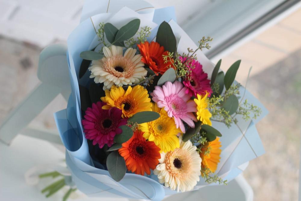 Букет цветов из: Герберы в Соболево