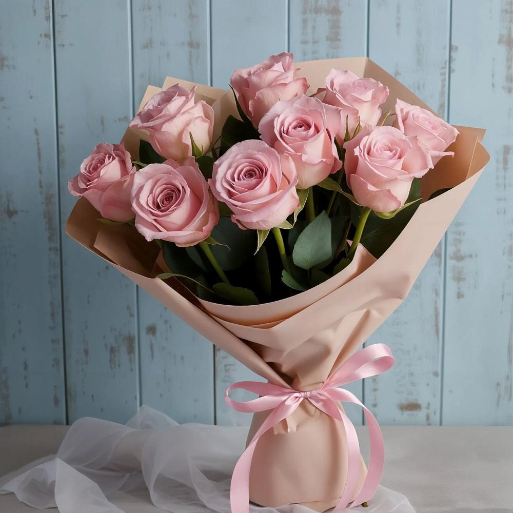 Букет цветов из: Розы в Соболево