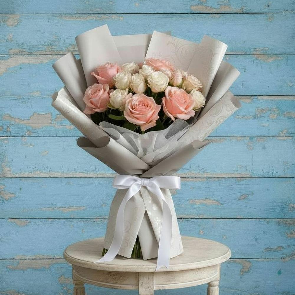 Букет цветов из: Розы в Соболево