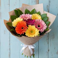 Букет цветов из:  Герберы в Соболево