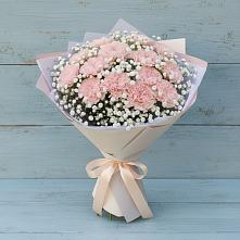 Букет цветов из:  Гвоздики в Соболево