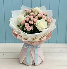 Букет цветов из:  Розы в Соболево