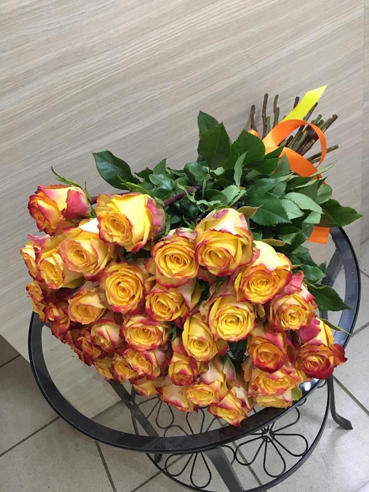 Букет Желтые розы в Соболево