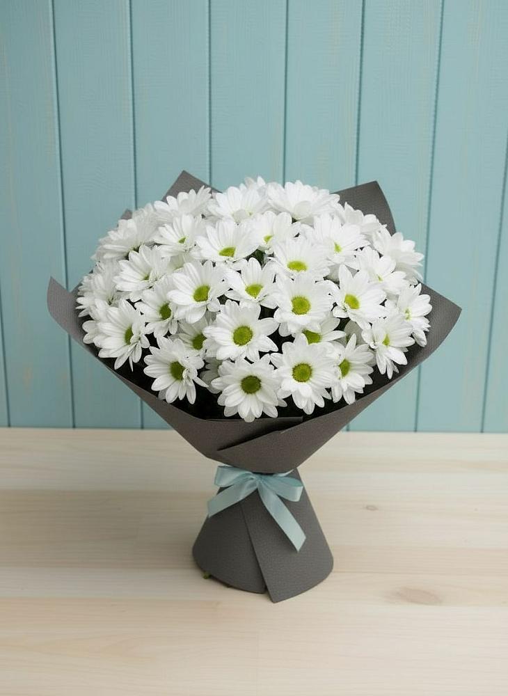 Букет цветов из: Хризантемы в Соболево