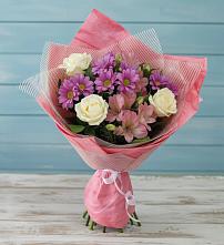 Букет цветов из:  Герберы в Соболево