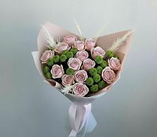 Букет цветов из:  Розы и Хризантемы в Соболево