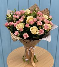Букет цветов из:  Розы в Соболево