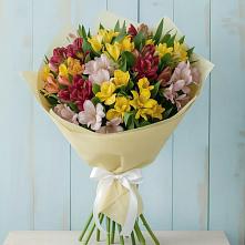 Букет цветов из:  Альстромерии в Соболево