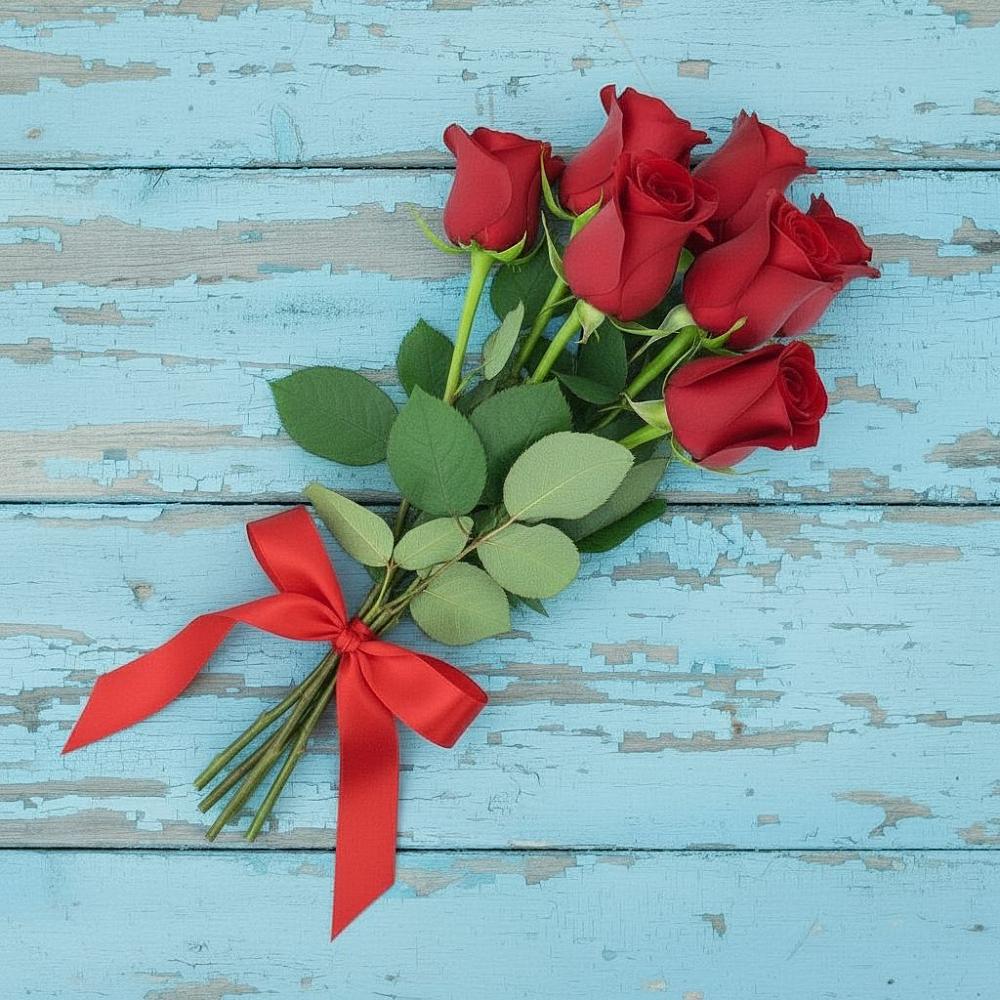 Букет Красные розы в Соболево