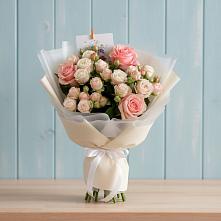 Букет цветов из:  Розы в Соболево
