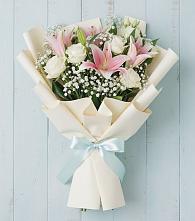 Букет цветов из:  Лилии #REPLACE_PRED# Соболево