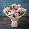 Букет цветов из: Хризантемы, Альстромерии и Розы в Соболево